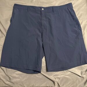 Ralph Lauren Men's Dark Blue Flat Front Shorts